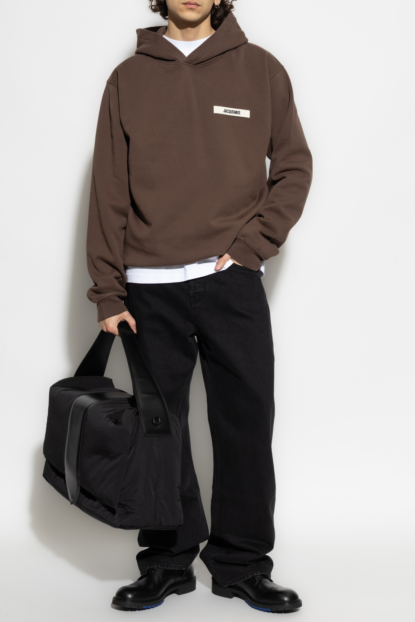 Brown Sweatshirt with logo Jacquemus - Vitkac France